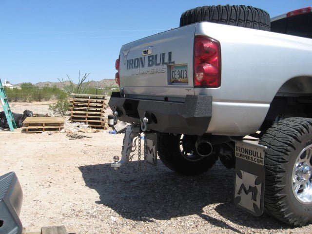 2003-2009 Dodge 2500/3500 Rear Bumper - Iron Bull BumpersREAR IRON BUMPER