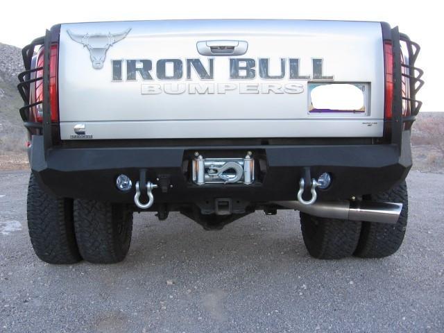 2003-2009 Dodge 2500/3500 Rear Bumper - Iron Bull BumpersREAR IRON BUMPER