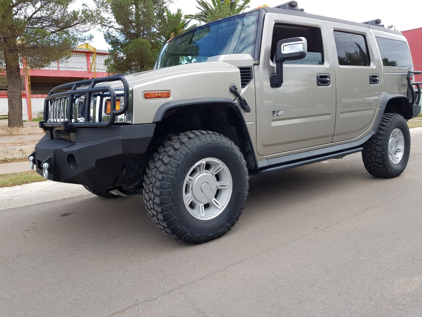 2003-2009 Hummer H2 Front Bumper - Iron Bull BumpersFRONT IRON BUMPER