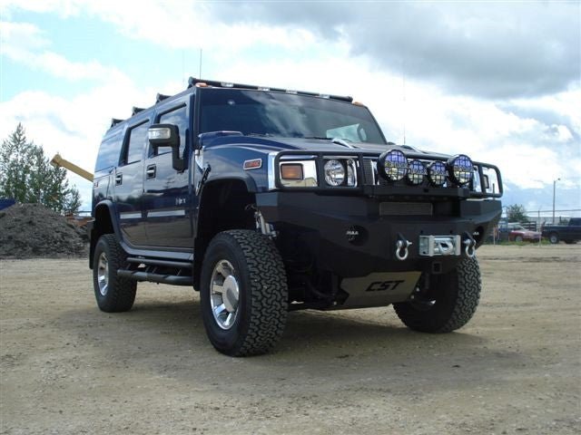 2003-2009 Hummer H2 Front Bumper - Iron Bull BumpersFRONT IRON BUMPER