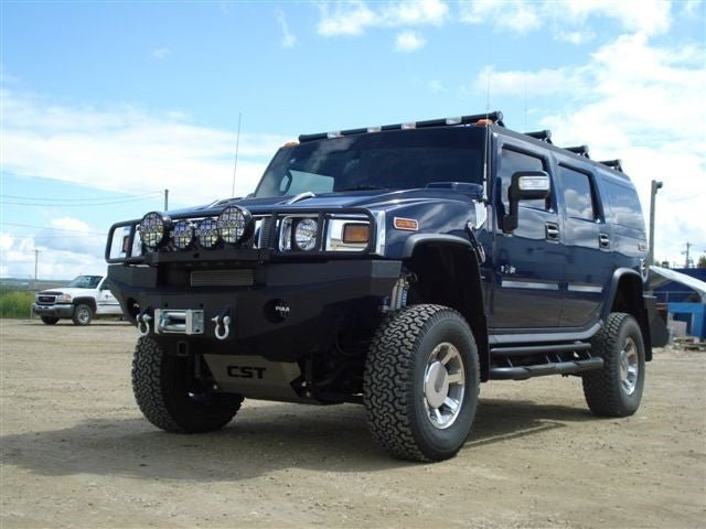 2003-2009 Hummer H2 Front Bumper - Iron Bull BumpersFRONT IRON BUMPER