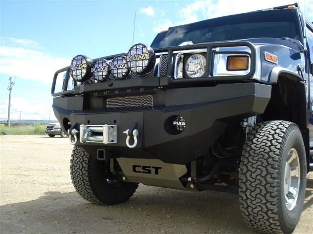 2003-2009 Hummer H2 Front Bumper - Iron Bull BumpersFRONT IRON BUMPER