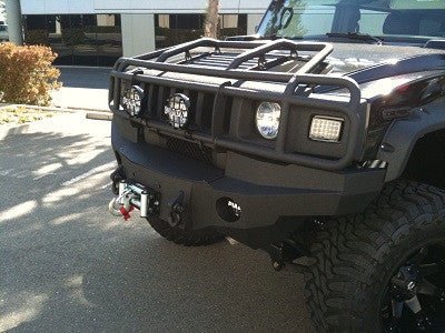 2003-2009 Hummer H2 Front Bumper - Iron Bull BumpersFRONT IRON BUMPER