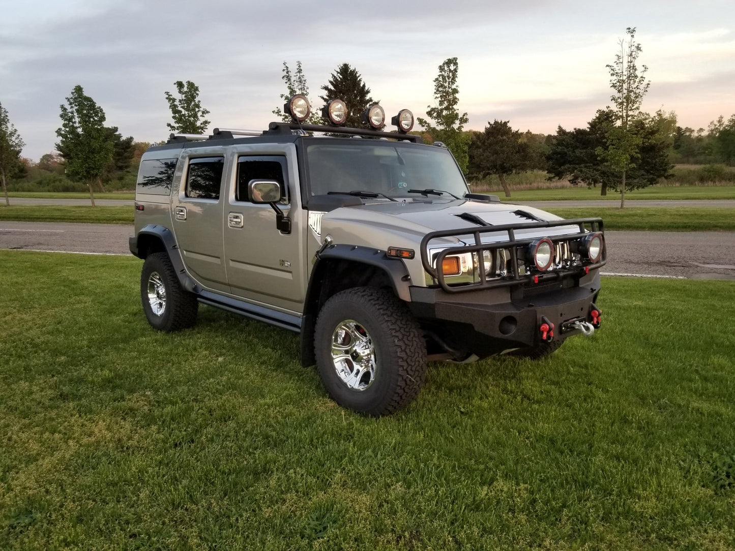 2003-2009 Hummer H2 Front Bumper - Iron Bull BumpersFRONT IRON BUMPER