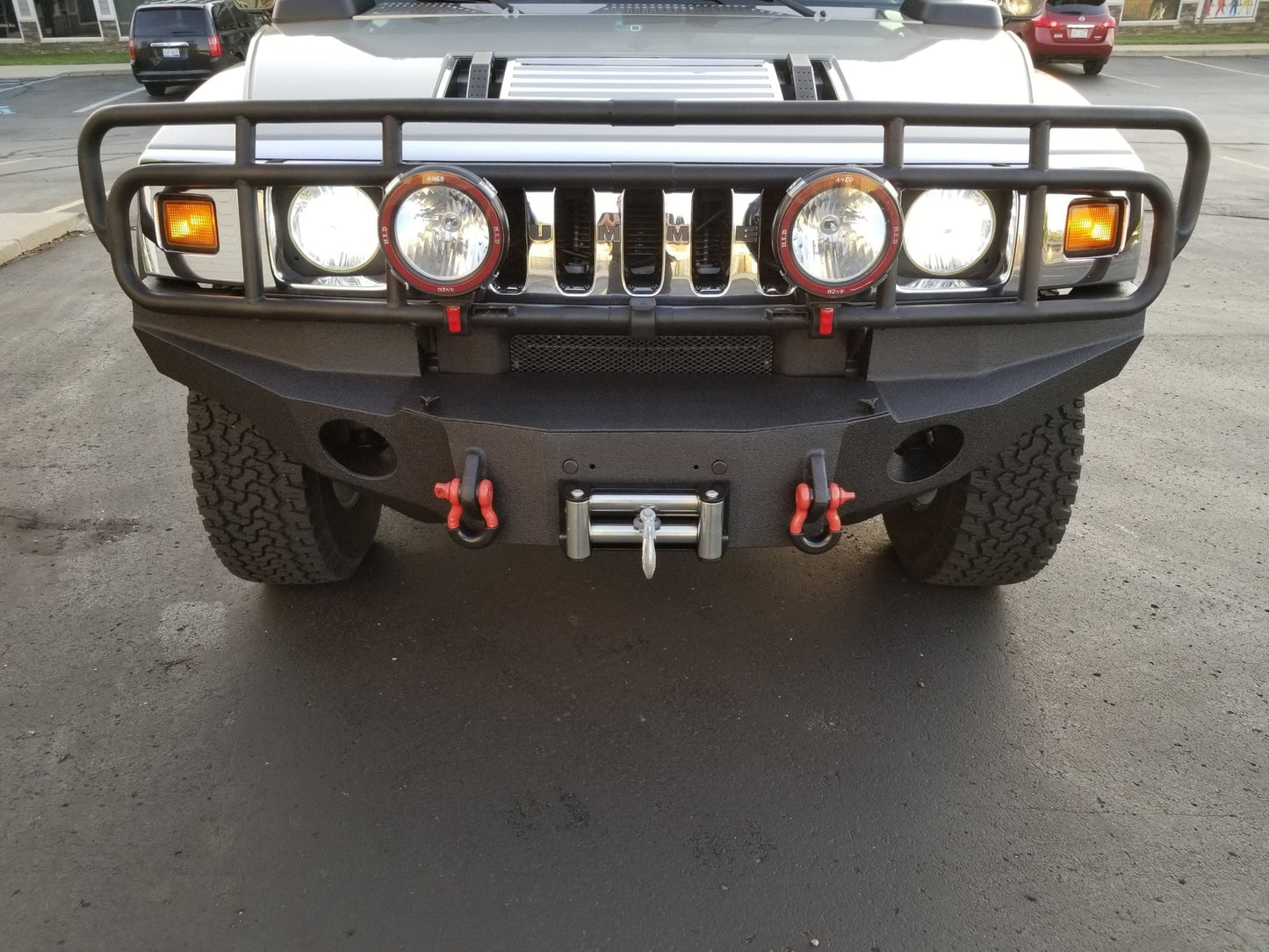 2003-2009 Hummer H2 Front Bumper - Iron Bull BumpersFRONT IRON BUMPER