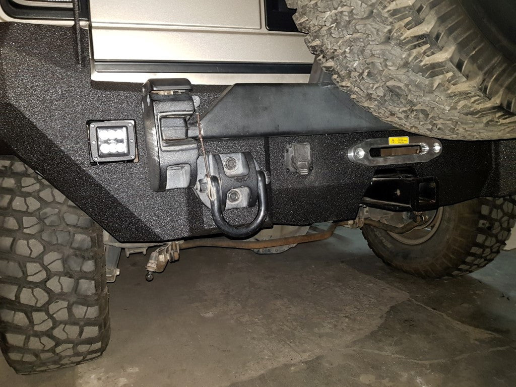 2003-2009 Hummer H2 Rear Bumper - Iron Bull BumpersREAR IRON BUMPER