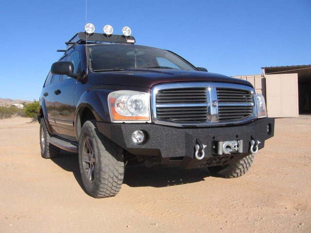 2004-2006 Dodge Durango Front Bumper - Iron Bull BumpersFRONT IRON BUMPER