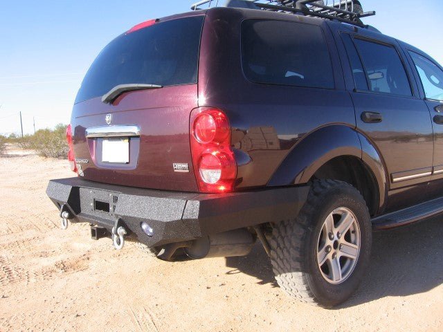 2004-2006 Dodge Durango Rear Bumper - Iron Bull BumpersREAR IRON BUMPER