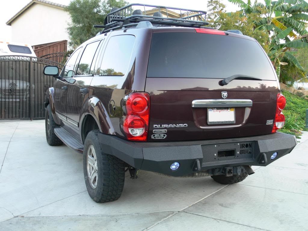 2004-2006 Dodge Durango Rear Bumper - Iron Bull BumpersREAR IRON BUMPER