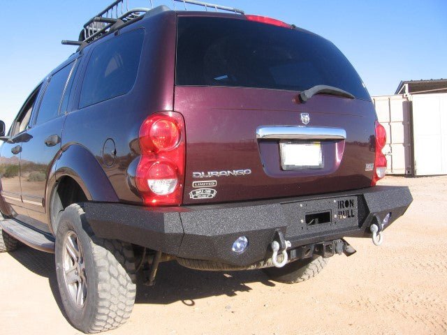 2004-2006 Dodge Durango Rear Bumper - Iron Bull BumpersREAR IRON BUMPER