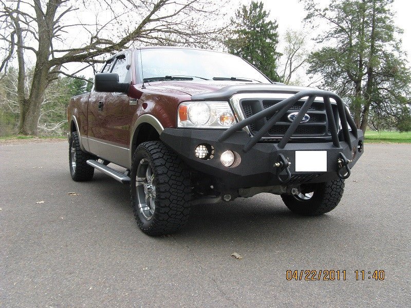 2004-2008 Ford F150 Front Bumper - Iron Bull BumpersFRONT IRON BUMPER