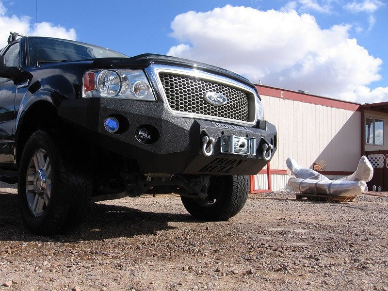 2004-2008 Ford F150 Front Bumper - Iron Bull BumpersFRONT IRON BUMPER