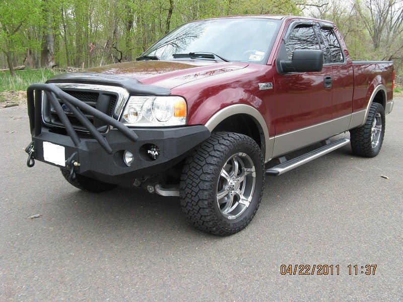 2004-2008 Ford F150 Front Bumper - Iron Bull BumpersFRONT IRON BUMPER