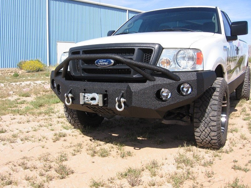 2004-2008 Ford F150 Front Bumper - Iron Bull BumpersFRONT IRON BUMPER