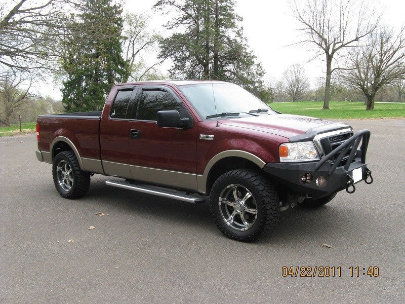 2004-2008 Ford F150 Front Bumper - Iron Bull BumpersFRONT IRON BUMPER