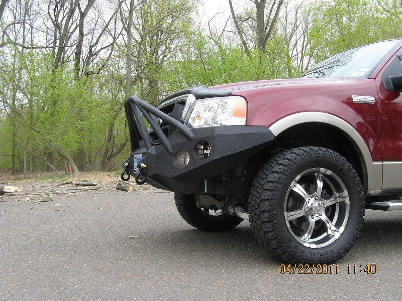 2004-2008 Ford F150 Front Bumper - Iron Bull BumpersFRONT IRON BUMPER