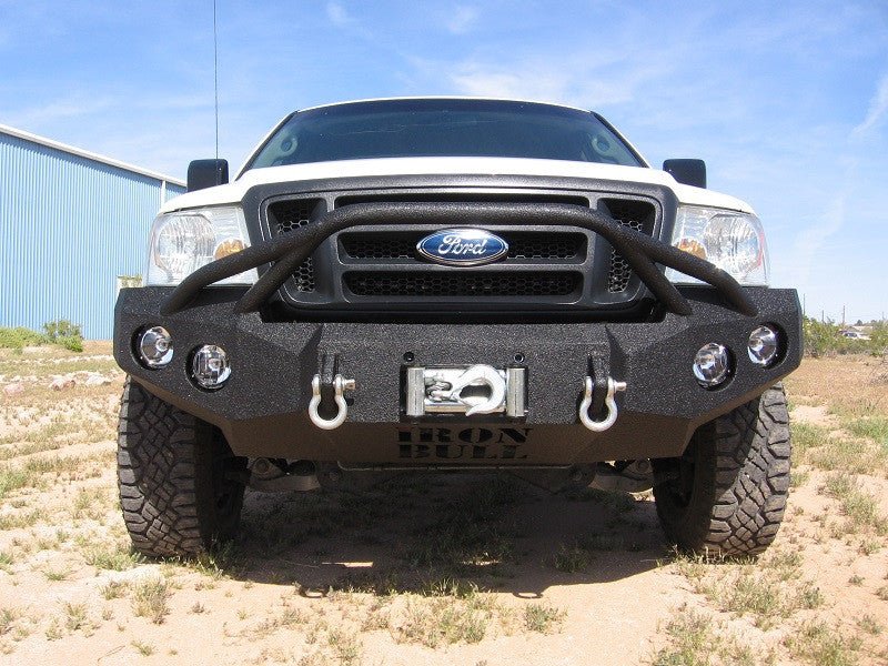 2004-2008 Ford F150 Front Bumper - Iron Bull BumpersFRONT IRON BUMPER