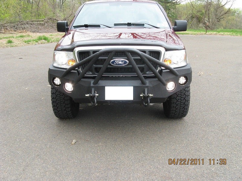 2004-2008 Ford F150 Front Bumper - Iron Bull BumpersFRONT IRON BUMPER