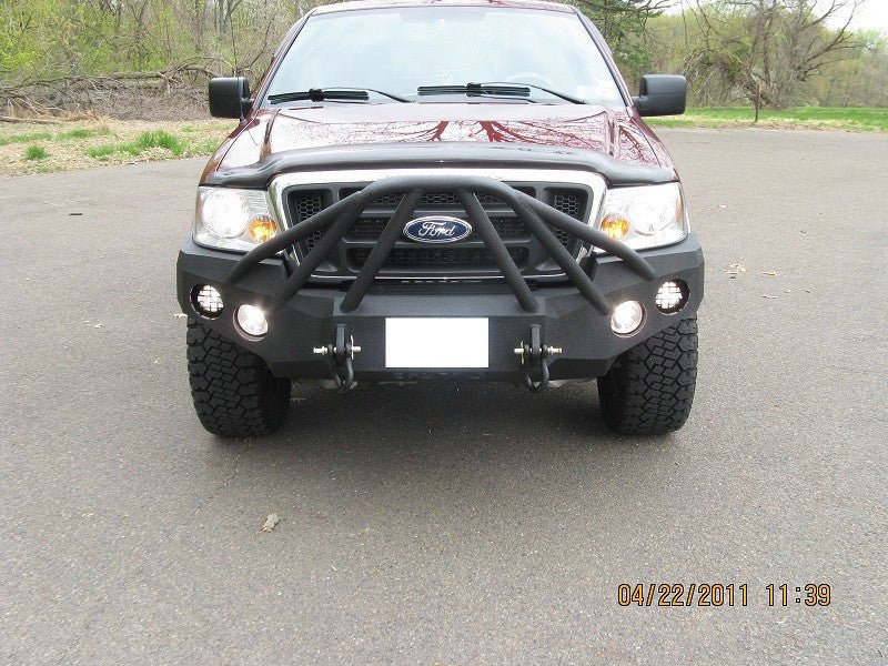 2004-2008 Ford F150 Front Bumper - Iron Bull BumpersFRONT IRON BUMPER