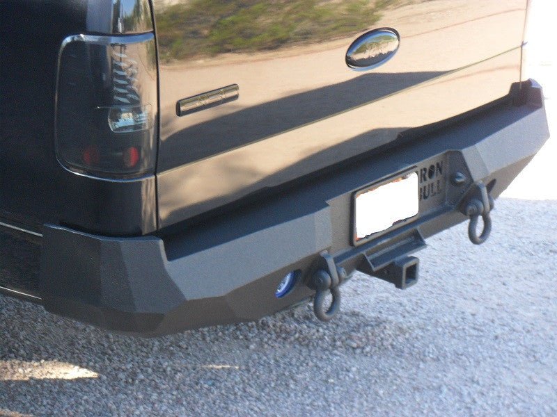 2004-2008 Ford F150 Rear Bumper | Parking Sensor Cutouts Available - Iron Bull BumpersREAR IRON BUMPER