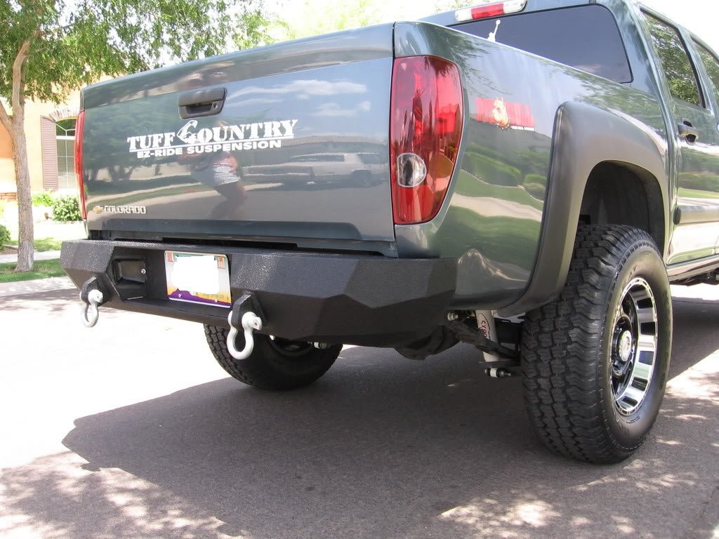 2004-2014 Chevrolet Colorado Rear Bumper - Iron Bull BumpersREAR IRON BUMPER