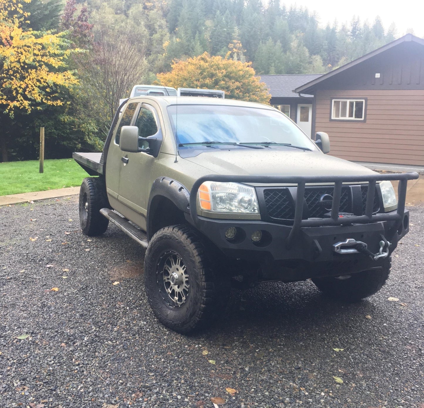 2004-2015 Nissan Titan Front Bumper - Iron Bull BumpersFRONT IRON BUMPER