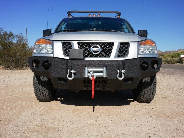 2004-2015 Nissan Titan Front Bumper - Iron Bull BumpersFRONT IRON BUMPER