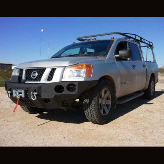 2004-2015 Nissan Titan Front Bumper - Iron Bull BumpersFRONT IRON BUMPER