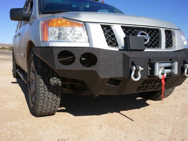 2004-2015 Nissan Titan Front Bumper - Iron Bull BumpersFRONT IRON BUMPER