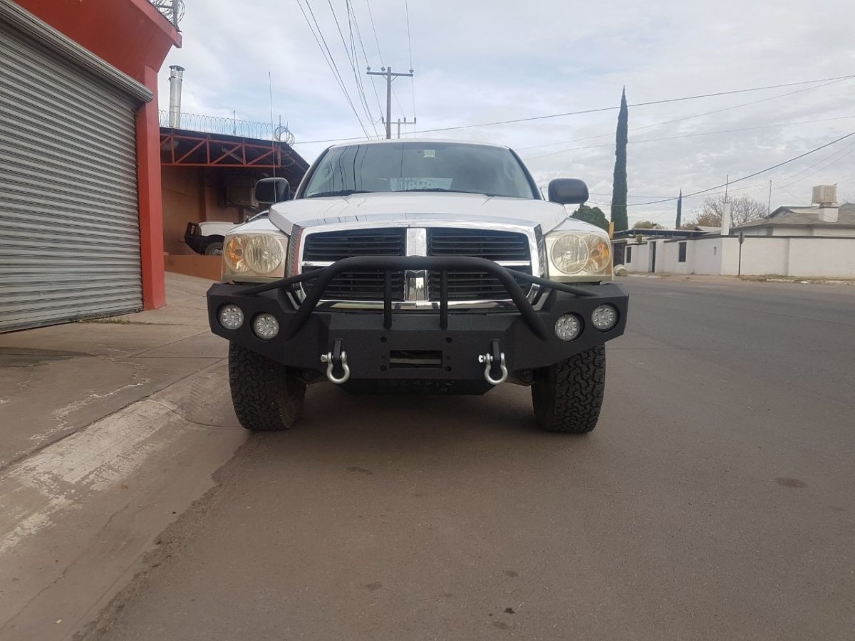 2005-2007 Dodge Dakota Front Bumper - Iron Bull BumpersFRONT IRON BUMPER