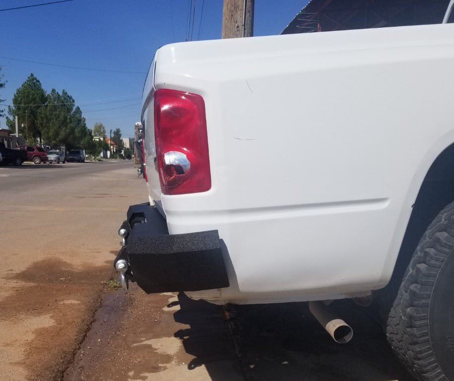 2005-2007 Dodge Dakota Rear Bumper - Iron Bull BumpersREAR IRON BUMPER