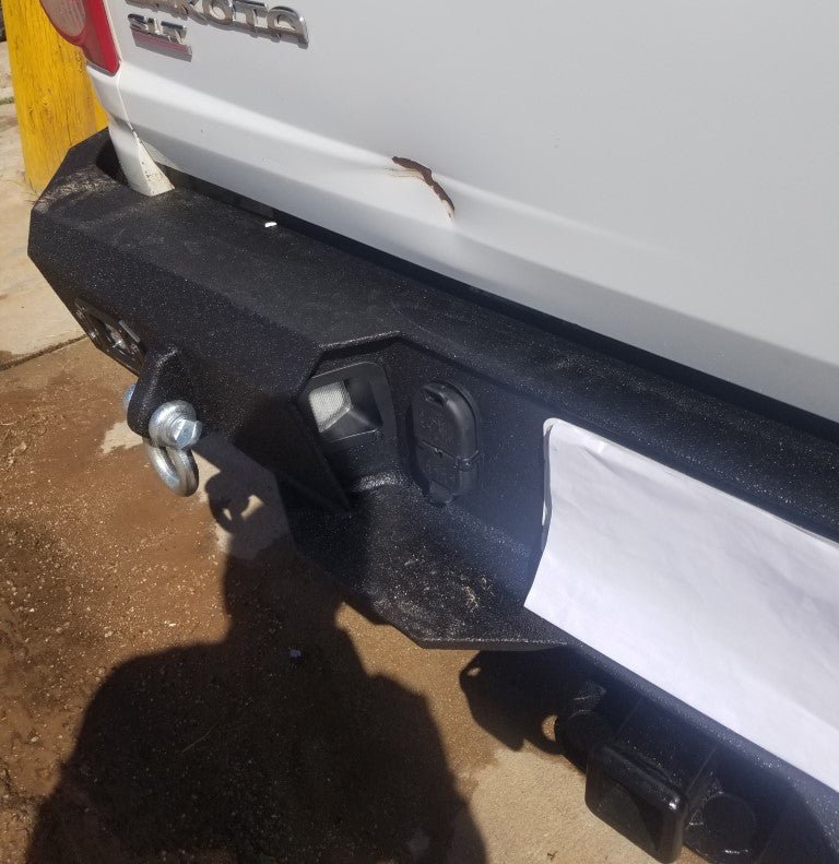2005-2007 Dodge Dakota Rear Bumper - Iron Bull BumpersREAR IRON BUMPER