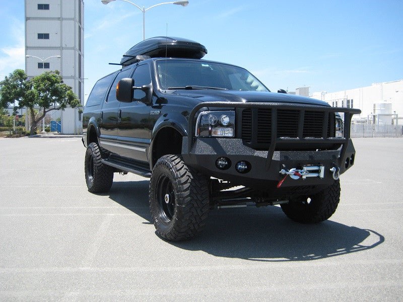 2005-2007 Ford Excursion Front Bumper - Iron Bull BumpersFRONT IRON BUMPER