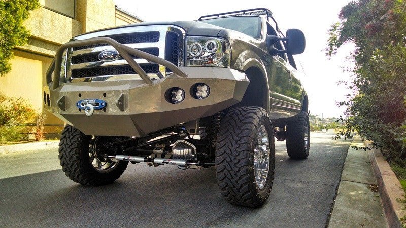 2005-2007 Ford Excursion Front Bumper - Iron Bull BumpersFRONT IRON BUMPER