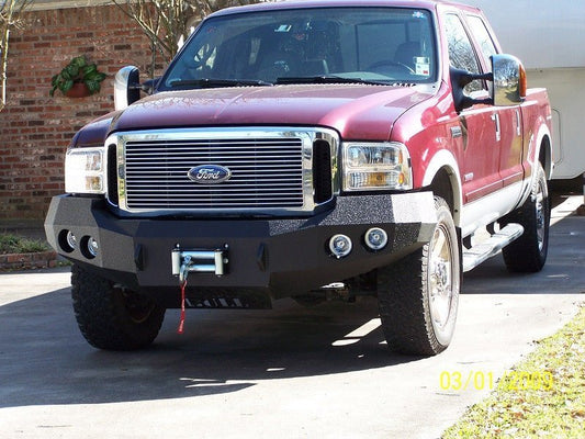 2005-2007 Ford F250/F350 Front Bumper - Iron Bull BumpersFRONT IRON BUMPER