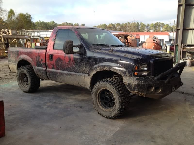 2005-2007 Ford F250/F350 Front Bumper - Iron Bull BumpersFRONT IRON BUMPER