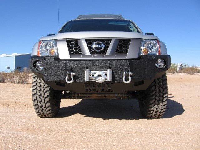 2005-2008 Nissan X-Terra Front Bumper - Iron Bull BumpersFRONT IRON BUMPER