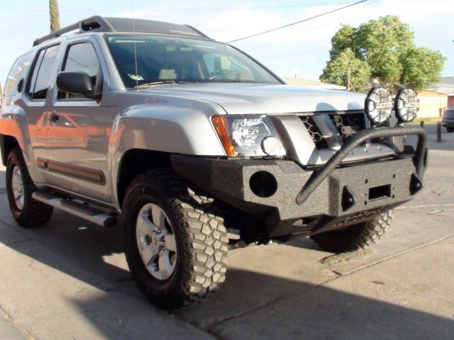 2005-2008 Nissan X-Terra Front Bumper - Iron Bull BumpersFRONT IRON BUMPER