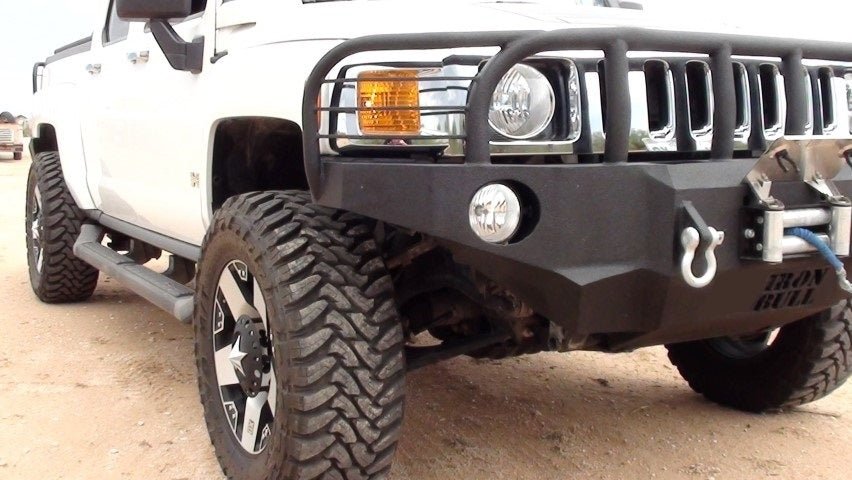 2005-2010 Hummer H3 / H3T Front Bumper - Iron Bull BumpersFRONT IRON BUMPER