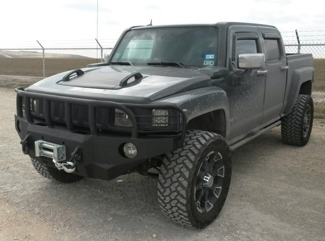 2005-2010 Hummer H3 / H3T Front Bumper - Iron Bull BumpersFRONT IRON BUMPER