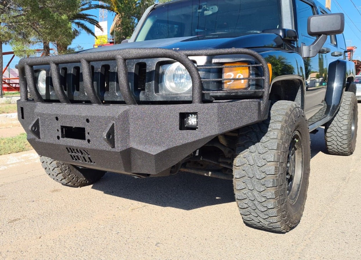 2005-2010 Hummer H3 / H3T Front Bumper - Iron Bull BumpersFRONT IRON BUMPER