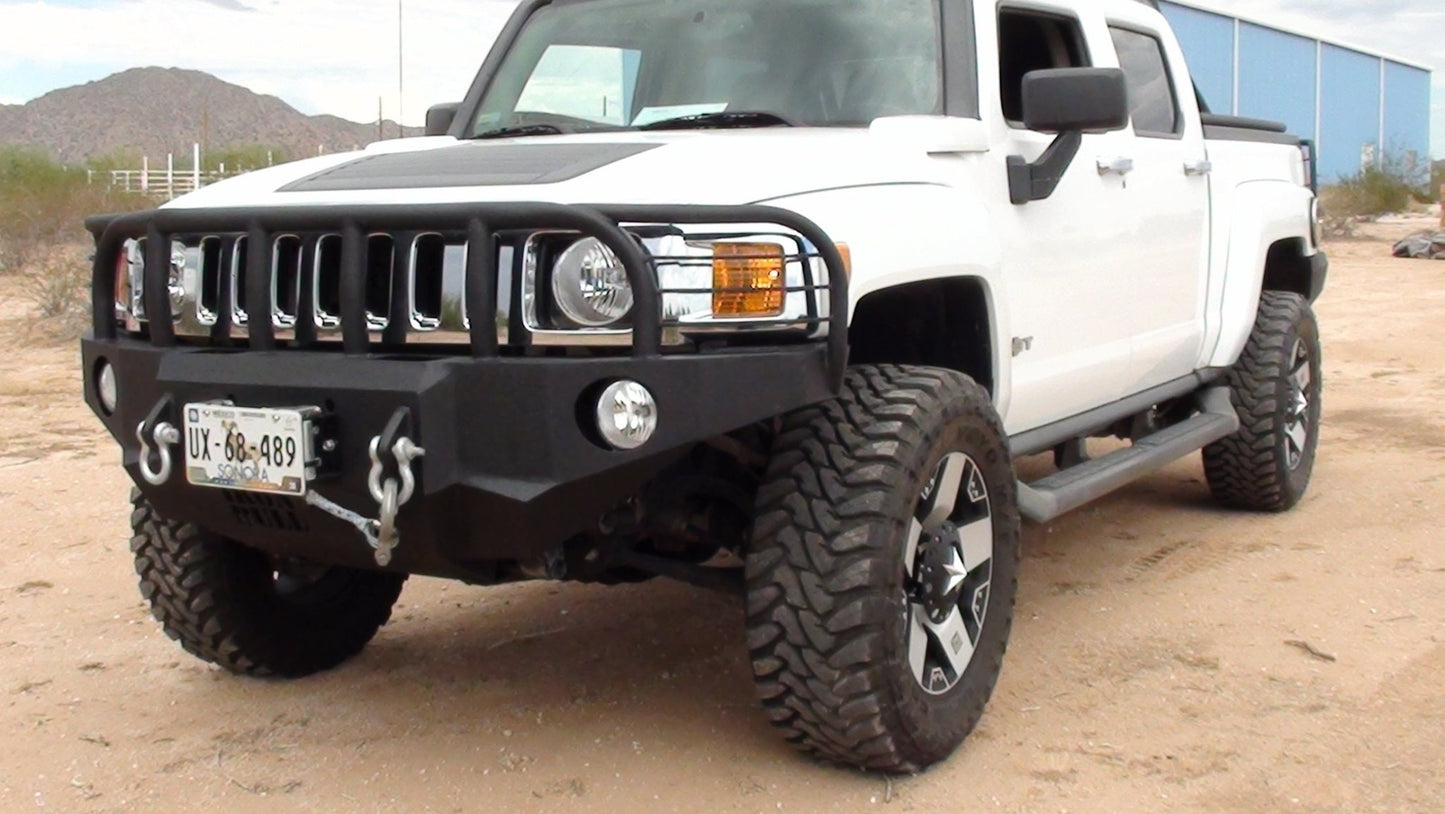 2005-2010 Hummer H3 / H3T Front Bumper - Iron Bull BumpersFRONT IRON BUMPER