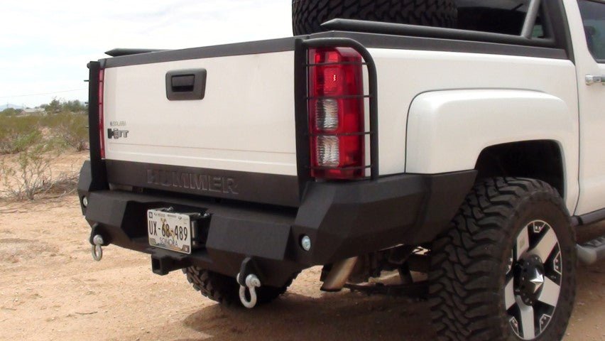 2005-2010 Hummer H3T(ONLY) Rear Bumper - Iron Bull BumpersREAR IRON BUMPER