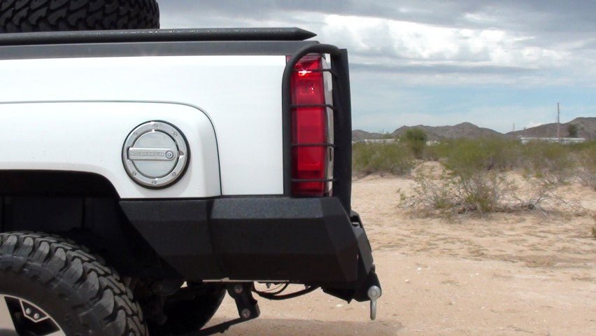 2005-2010 Hummer H3T(ONLY) Rear Bumper - Iron Bull BumpersREAR IRON BUMPER