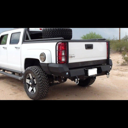 2005-2010 Hummer H3T(ONLY) Rear Bumper - Iron Bull BumpersREAR IRON BUMPER