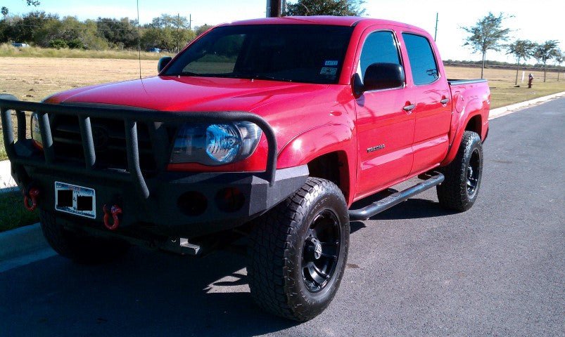 2005-2011 Toyota Tacoma Front Bumper - Iron Bull BumpersFRONT IRON BUMPER