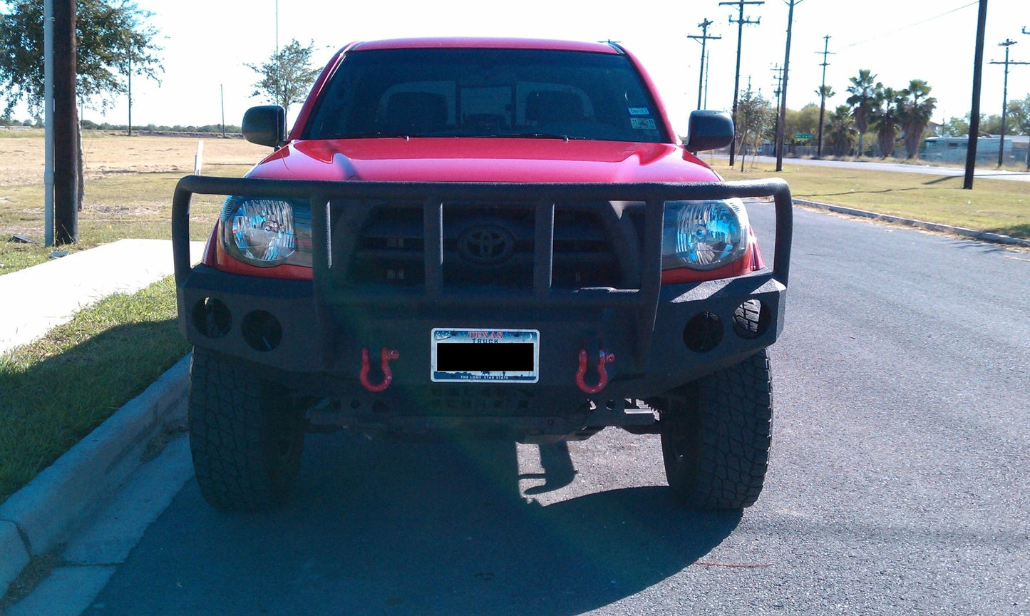 2005-2011 Toyota Tacoma Front Bumper - Iron Bull BumpersFRONT IRON BUMPER