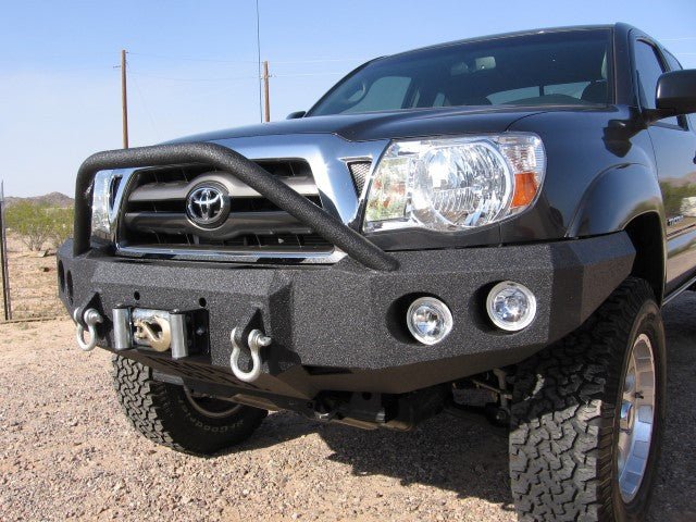 2005-2011 Toyota Tacoma Front Bumper - Iron Bull BumpersFRONT IRON BUMPER