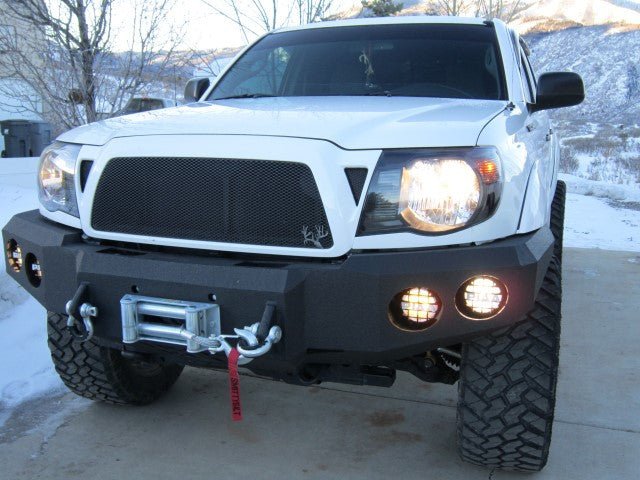 2005-2011 Toyota Tacoma Front Bumper - Iron Bull BumpersFRONT IRON BUMPER