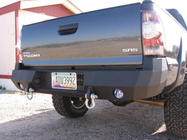 2005-2015 Toyota Tacoma Rear Bumper - Iron Bull BumpersREAR IRON BUMPER